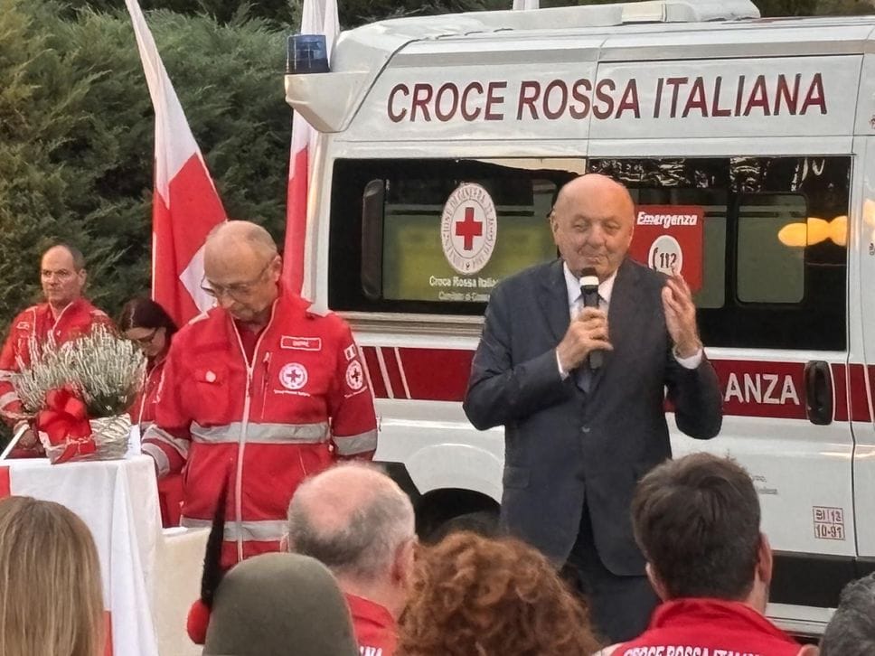 La Croce Rossa Italiana di Cossato ha una nuova ambulanza