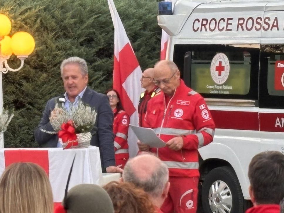 La Croce Rossa Italiana di Cossato ha una nuova ambulanza
