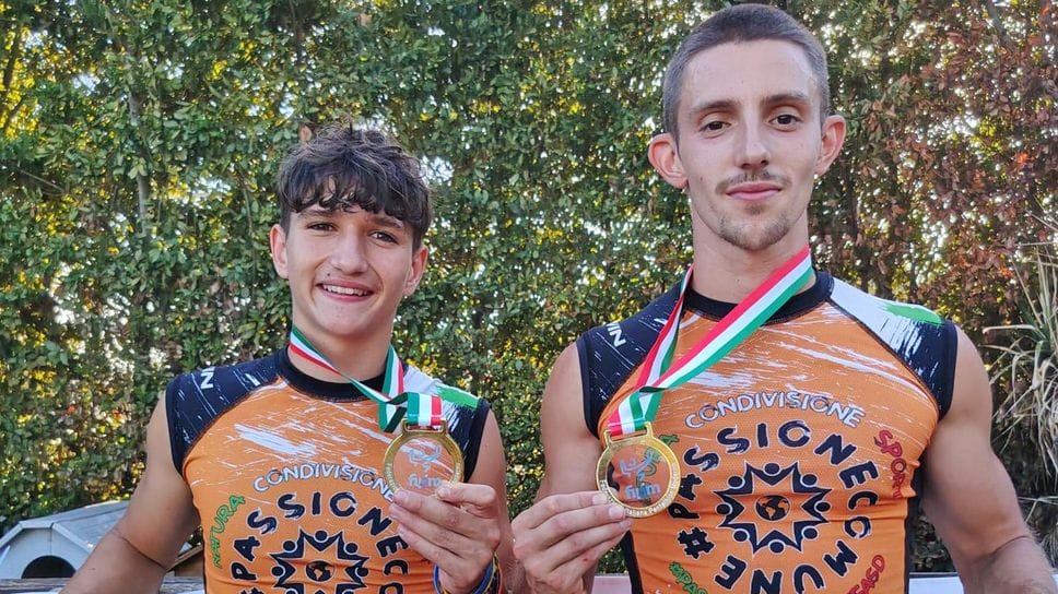 Flavio Pellerei e Davide Bozzo campioni tricolori