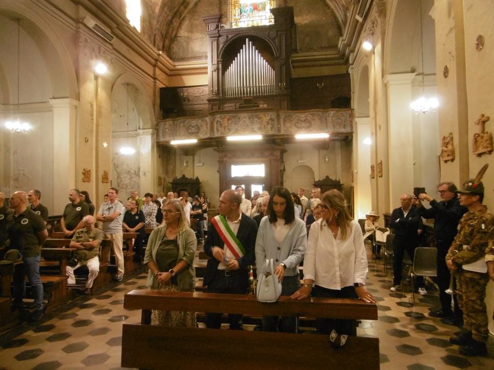 I 90 anni degli alpini di Zumaglia e l’intitolazione della sede a Egidio Bruschi