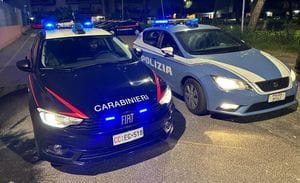 Poliziotto morsicato e carabinieri presi a calci: due giovani arrestati