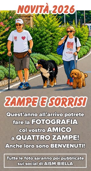 Una mattinata per l’Aism di Biella