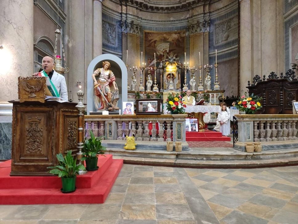 La festa per i 45 anni da parroco di don Adriano Bregolin