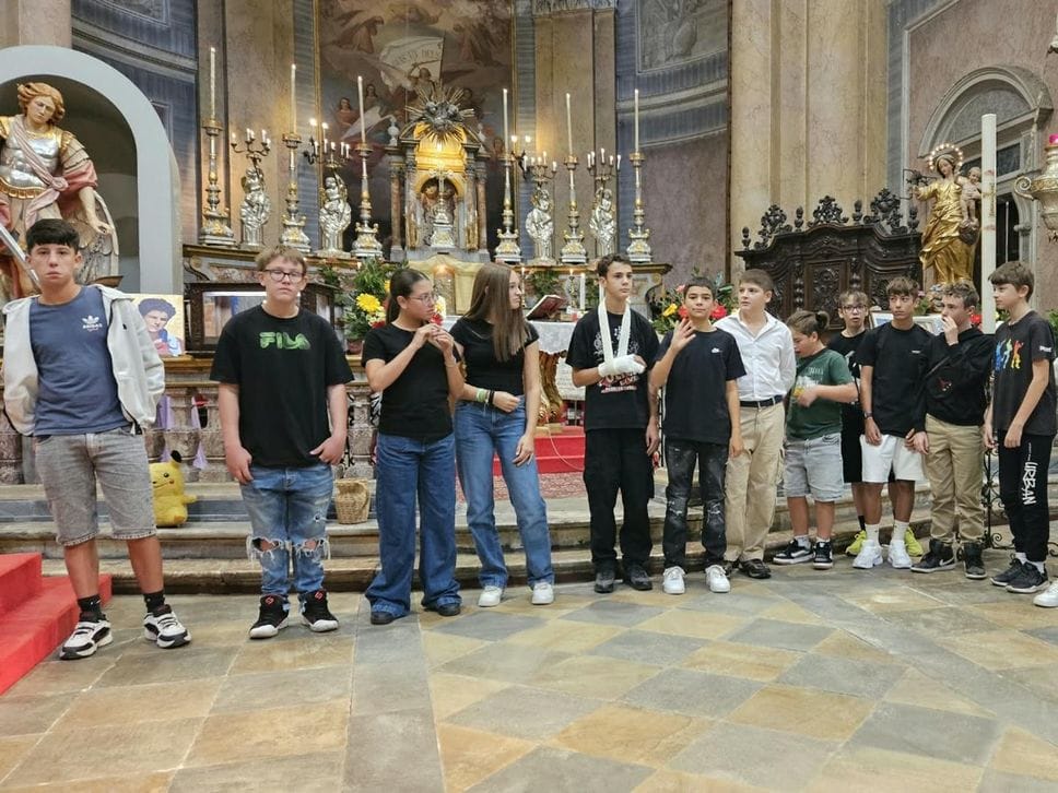 La festa per i 45 anni da parroco di don Adriano Bregolin