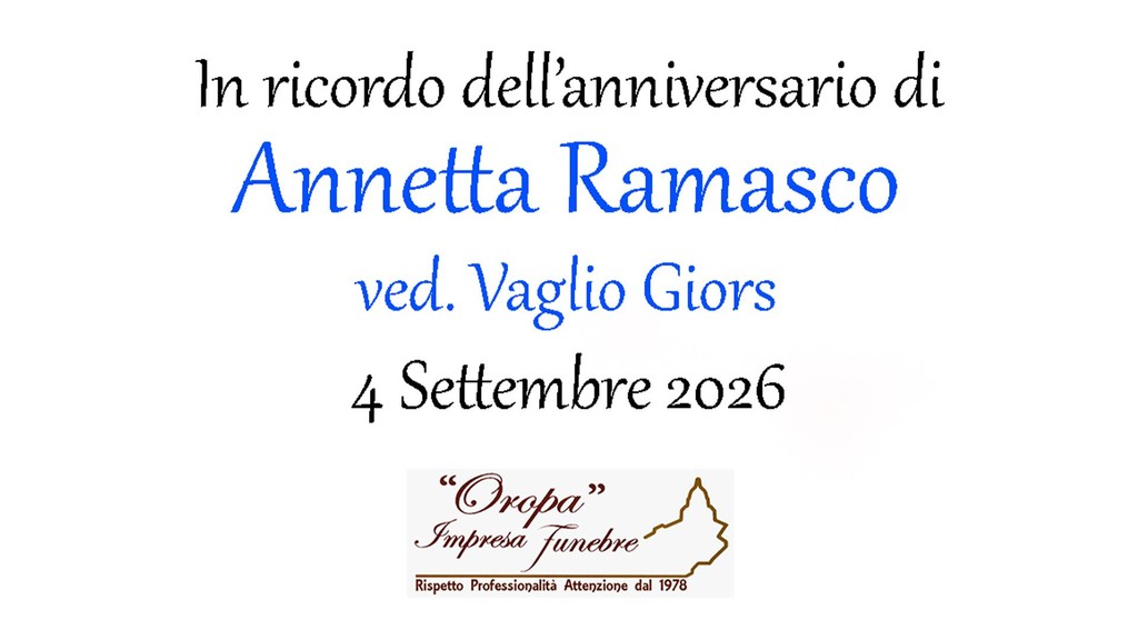 Annetta Ramasco