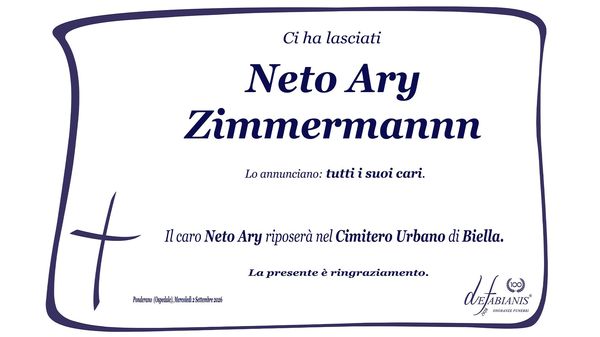Neto Ary Zimmermann