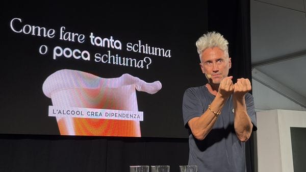 Super pubblico per il prof della fisica Schettini a “Bolle di Malto”. Foto