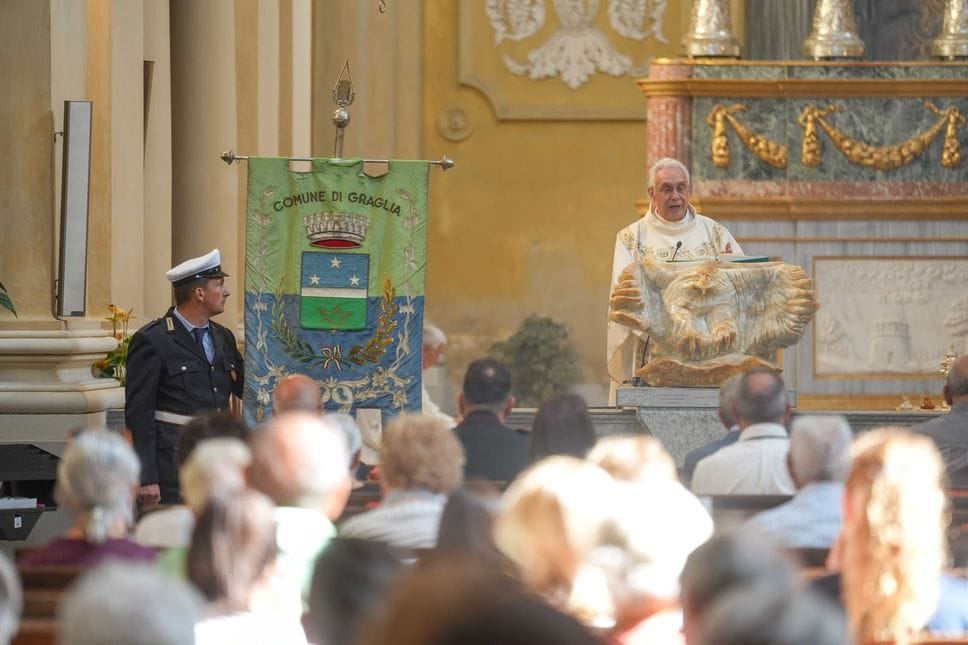 Il pellegrinaggio della Valle Elvo al Santuario di Graglia. Foto