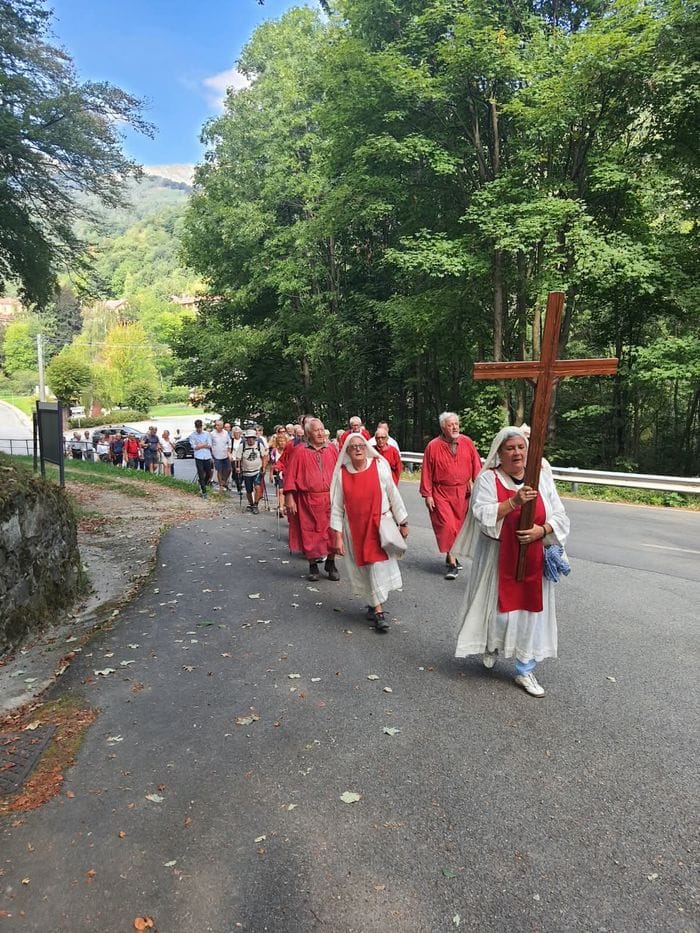 Il pellegrinaggio della Valle Elvo al Santuario di Graglia. Foto