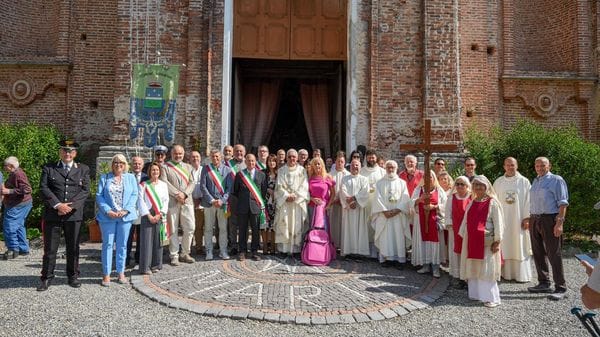 Il pellegrinaggio della Valle Elvo al Santuario di Graglia. Foto