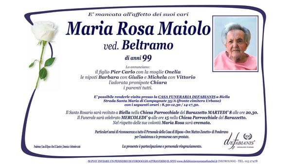 Maria Rosa Maiolo 