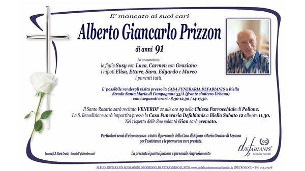 Alberto Giancarlo Prizzon