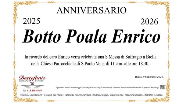 Enrico Botto Poala