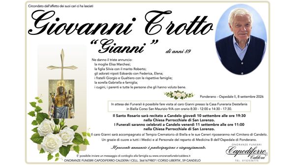 Giovanni “Gianni” Crotto
